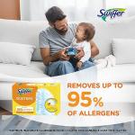 Swiffer Dusters Refill for Cleaning, Made by SWIFFER, Feather & Microfiber Duster Disposable Alternative, for Dusting Furniture, Blinds, Ceiling Fans, Walls, Helps Remove Allergens, Unscented, 18ct​
