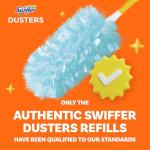Swiffer Dusters Refill for Cleaning, Made by SWIFFER, Feather & Microfiber Duster Disposable Alternative, for Dusting Furniture, Blinds, Ceiling Fans, Walls, Helps Remove Allergens, Unscented, 18ct​