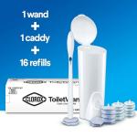 Clorox Original Toilet Cleaning System - ToiletWand, Storage Caddy and 16 Heads, (Package May Vary)