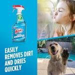 Windex Glass and Window Cleaner Spray Bottle, Packaging Designed to Prevent Leakage and Breaking, Surface Cleaning Spray, Original Blue Scent, 23 Fl Oz