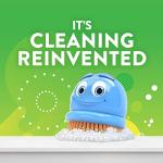 Scrubbing Bubbles Fresh Gel Toilet Bowl Cleaning Stamps, Helps Keep Toilet Clean and Helps Prevent Limescale & Rings, Lavender Scent, 1 Dispenser with 6 Fresh Gel Stamps