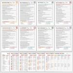 Pawnoc Cleaning Planner, Daily Weekly Monthly Chore Chart, Household Cleaning Schedule Organizer, Task Checklist Notebook for Home Organization and Routine Tracking, 1 Pack with 2 Erasable Pens