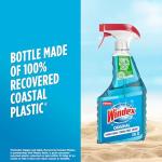 Windex Glass and Window Cleaner Spray Bottle, Packaging Designed to Prevent Leakage and Breaking, Surface Cleaning Spray, Original Blue Scent, 23 Fl Oz