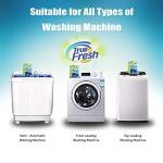 True Fresh Washing Machine Cleaner Tablets – 25-Pack Deep Cleaning for Front Loader, Top Load & HE Washers – Helps Remove Odor-Causing Residues, Pet Hair & Hard Water Buildup – Septic Safe