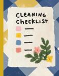 Cleaning Checklist.: Daily & Weekly Home Cleaning Organizer with Easy Task Tracker – Aesthetic Planner for Chores, Routines, and Decluttering