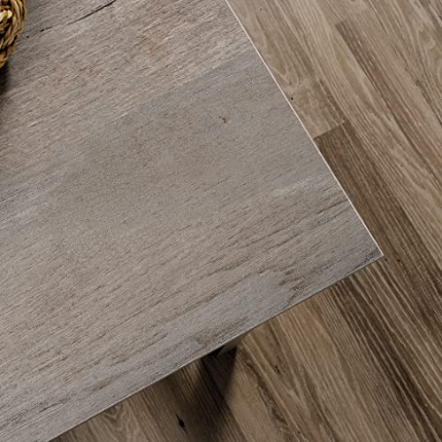 Sauder Mystic Oak L-Desk - Compact & Chic
