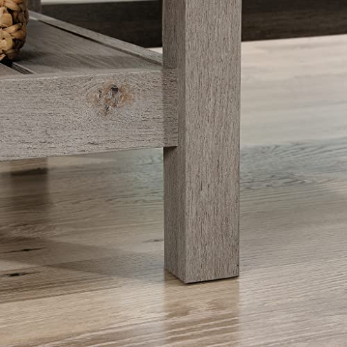 Sauder Mystic Oak L-Desk - Compact & Chic