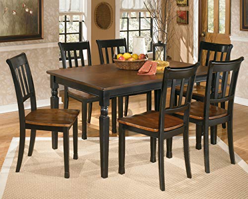 Ashley Owingsville Farmhouse Dining Chairs, Set of 2