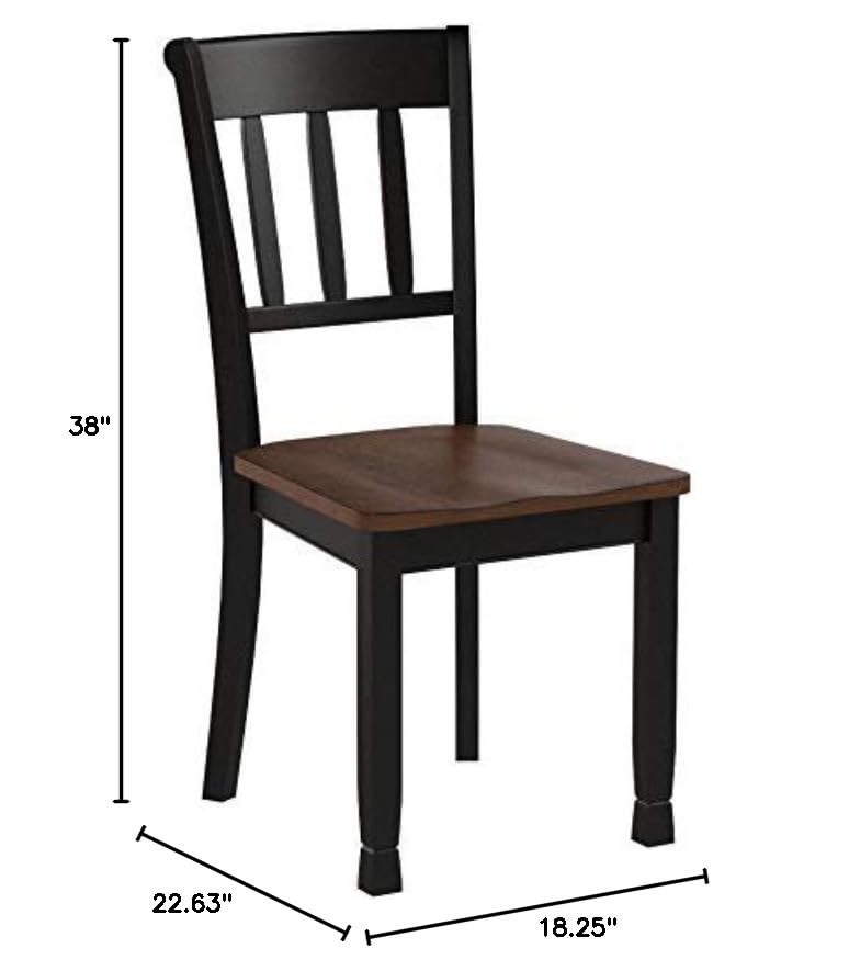 Ashley Owingsville Farmhouse Dining Chairs, Set of 2