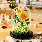 Mini Flower Building Blocks - Creative Home Decor