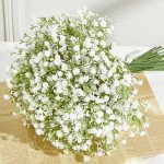 10/15pcs Baby Breath Artificial Flower Bouquet Set