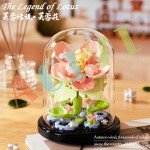 Mini Flower Building Blocks - Creative Home Decor