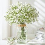 10/15pcs Baby Breath Artificial Flower Bouquet Set