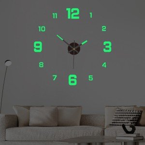 Stereoscopic Wall Clock for Living Room Decor