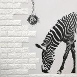 3D Soft Foam Brick Wallpaper Roll for Kids' Rooms
