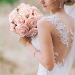 25pcs Faux Roses for DIY Wedding Decor