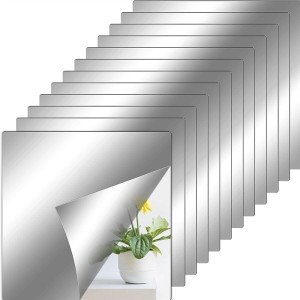 Flexible Self-Adhesive Mirror Sheets for Home Decor
