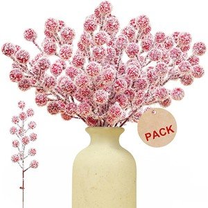 Holly Berry Artificial Plant for Festive Decor