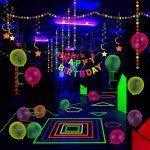 6-Piece Fluorescent Tape Set for DIY Crafts