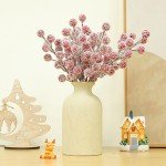 Holly Berry Artificial Plant for Festive Decor