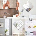 Flexible Self-Adhesive Mirror Sheets for Home Decor