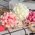10PCS Pink Hydrangea Reed Diffuser Sticks Decor