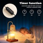 Dimmable Candle Warmer Lamp with Timer