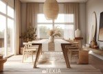 FEXIA Boho Table Runner for Christmas Home Decor with Tassels 72 Inches Long Farmhouse Rustic Table Runner Macrame Burlap Table Decoration for Living Room Bridal Shower(12x72 Inches)