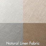 MIULEE Neutral Linen Pillow Covers Pack of 4 Decorative Natural Solid Throw Pillow Covers Soft Accent Boho Farmhouse Couch Pillowcases Modern Home Decors for Living Room Bed Sofa 18x18 Inch