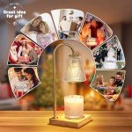 Hong-in Candle Warmer Lamp with Timer Dimmer,Mothers Day Birthday Gifts for Women Mom,House Warming Gifts New Home Room Decor,Wax Warmer for Scented Wax Jar Candles
