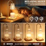 Hong-in Candle Warmer Lamp with Timer Dimmer,Mothers Day Birthday Gifts for Women Mom,House Warming Gifts New Home Room Decor,Wax Warmer for Scented Wax Jar Candles