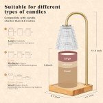 Hong-in Candle Warmer Lamp with Timer Dimmer,Mothers Day Birthday Gifts for Women Mom,House Warming Gifts New Home Room Decor,Wax Warmer for Scented Wax Jar Candles