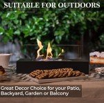 Tabletop Fire Pit with Smores Maker Kit Portable Indoor/Outdoor Mini Small Fireplace Table Top Decor Home Patio Balcony Backyard Gifts for Women Mom Her Wedding Mothers Day Housewarming Birthday Gift