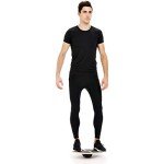 Amazon Basics Wood Wobble Balance Trainer Board, Black