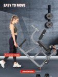 Leg Extension and Curl Machine, Lower Body Leg Press Machine,3-in-1 Home Gym Wrokout,Target Quadriceps and Hamstring Muscles