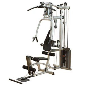 Powerline by Body-Solid (P2X) Multi-Station Functional Trainer with 160lb Single Weights Stack Home Gym Workouts, Full Body Exercise Equipment Machine, Silver