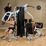 Body-Solid (EXM3000LPS) Multi-Station 210lb Dual Weight Stack Machine for Home & Commercial Gym, Complete Body Strength Training Functional Exercise Workout Station for Weight lifting and Bodybuilding