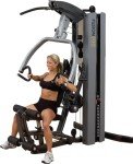 Body-Solid (F500-FLP) Multi-Station with 310lb Weight Stack with Leg Press Home Gym Machine, Arm & Leg Strength Training Functional Exercise Workout Station for Weight Lifting and Bodybuilding