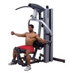 Body-Solid (F500-FLP) Multi-Station with 310lb Weight Stack with Leg Press Home Gym Machine, Arm & Leg Strength Training Functional Exercise Workout Station for Weight Lifting and Bodybuilding