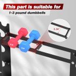 5-Tier Dumbbell Rack for Home Gym Storage
