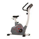 Sunny Health & Fitness Stationary Upright Exercise Bike with Performance Monitor, Device Holder, 275 LB Max User Weight with Body Fat and BMI Calculator - SF-B2952
