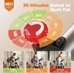 YOSUDA Indoor Cycling Bike - 2023 Version - Stationary Bike with Tablet Mount & Comfortable Seat Cushion