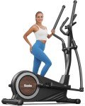Niceday Elliptical Exercise Machine, Elliptical Machine for Home, Elliptical Training Machine with 15.5IN Stride, Magnetic Elliptical Trainer with16 Resistance Levels, 400LBS Loading Capacity Black