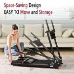 Hccsport Foldable Treadmill With Incline, Removable Desk Workstation, 3.0 HP 3-in-1 Compact Folding Small Walking Treadmill, 300 Lbs Capacity for Home Office