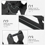 Compact 3-Tier Dumbbell Weight Rack for Home Gym