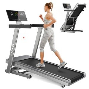 OMA Auto 15% Incline Treadmill for Home 400 lb Capacity Heavy Duty Treadmill with 20 inch Wide Belt, Professional Treadmill 350+ lb with 3.5 hp,Commercial Folding Treadmill