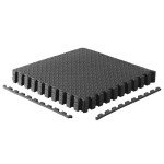 CAP Barbell CAP Puzzle Exercise Mat 24' x 24' x 1/2', 6 pieces