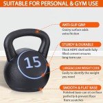 4-Piece Kettlebell Set for Strength Training
