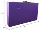 All Purpose 4'x8'x2" Extra Thick High Density Anti Tear Gymnastics Gym Folding Exercise Aerobics Mats, Multiple Colors Available