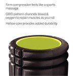 TriggerPoint Grid 1.0 Foam Roller - 13" Multi-Density Massage Roller for Deep Tissue & Muscle Recovery - Relieves Tight, Sore Muscles & Kinks, Improves Mobility & Circulation - Targets Key Body Parts